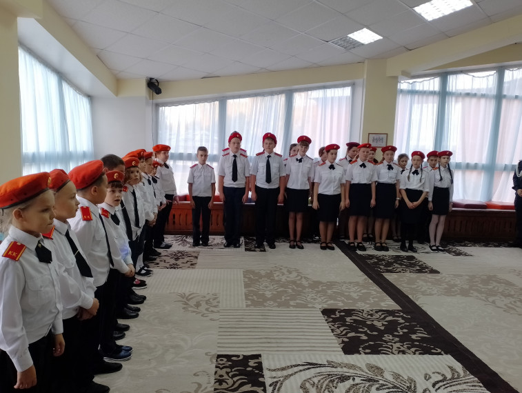 Слет кадетов Кондинского района.